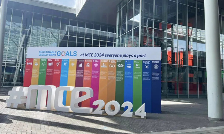 Aolan se vistió de gala para asistir a la Exposición de HVAC, Refrigeración, Hogar Inteligente y Baño 2024 en Milán, Italia.