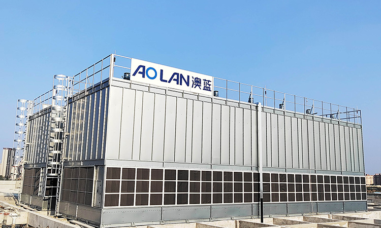 Proyecto de torre de enfriamiento evaporativo indirecto del centro de datos de Jingmen