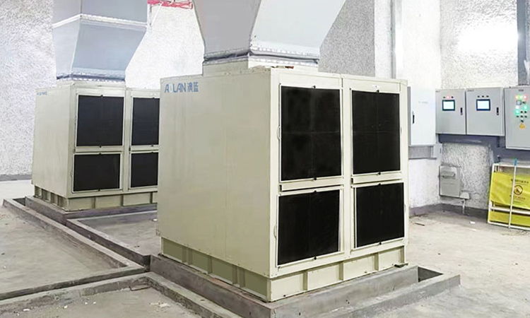 Proyecto de ventilación y refrigeración en el corredor de una estación de tren de alta velocidad en Henan