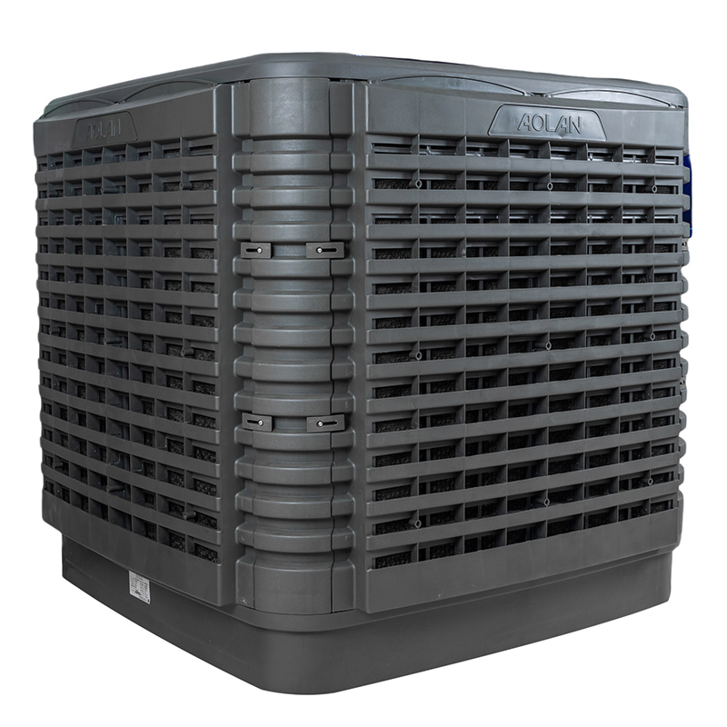 Enfriador de aire evaporativo industrial AZL25-ZX30C de 25000 W para sistemas de enfriamiento por evaporación de taller.-Aolan
