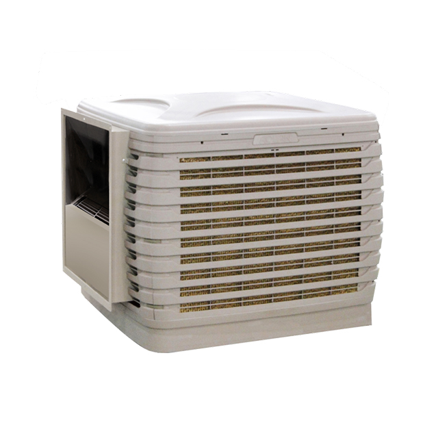 Enfriador de aire industrial con motor de CC AZL18-ZX10EZ, 18000 CMH, sistema de enfriamiento evaporativo con inversor de múltiples velocidades-Aolan