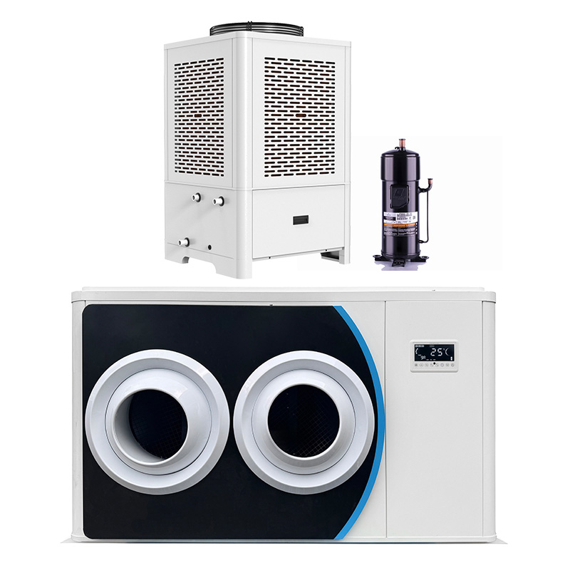 Aire acondicionado mini enfriador refrigerado por agua AHK25-LDA-S 5P de 25 kW-Aolan