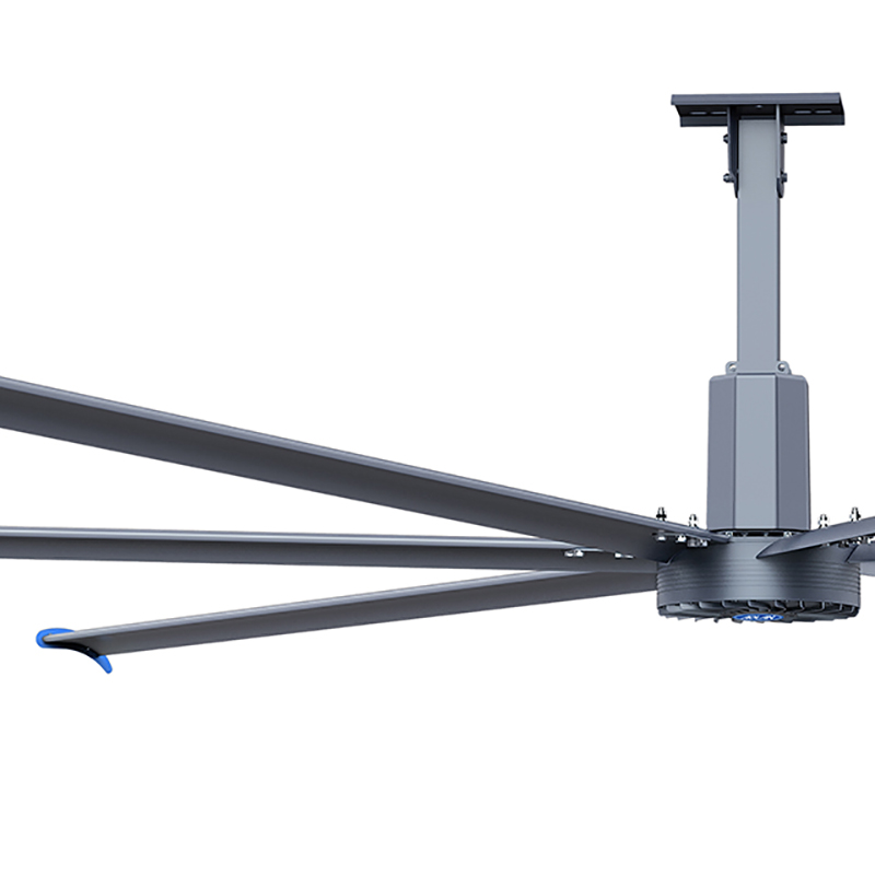 Ventilador de techo industrial gigante ADS-G73BS/BM con refrigeración y ventilación de aire y motor PMSM HVLS.-Aolan