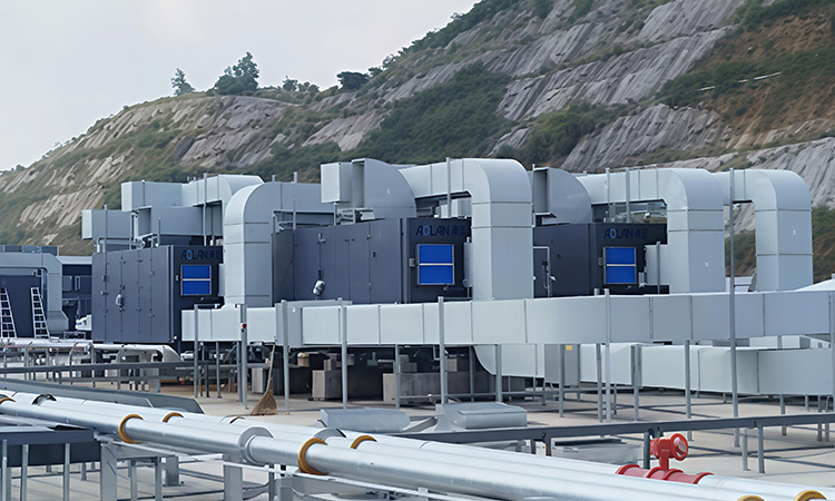 Proyecto de aire acondicionado con desecante líquido en el Centro de Investigación Científica de Hangzhou